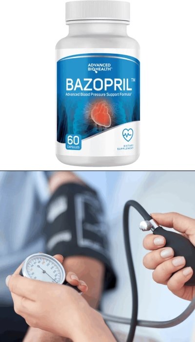 Bazopril heart and kidney health supplement